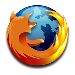 Spinning Firefox logo